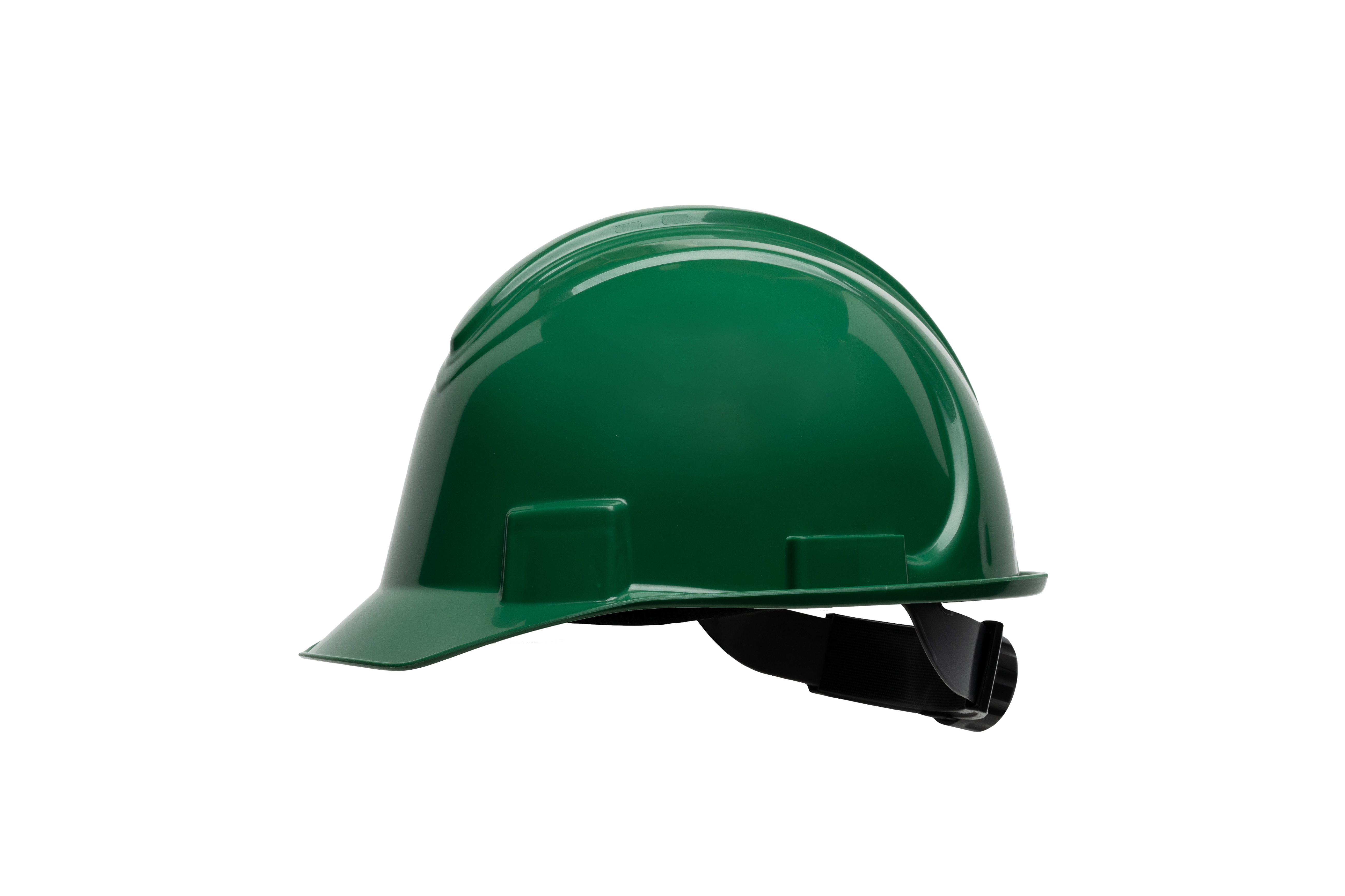 NORTH SHORT BRIM HARD HAT, NON-VENTED, GREEN - Hard Hats